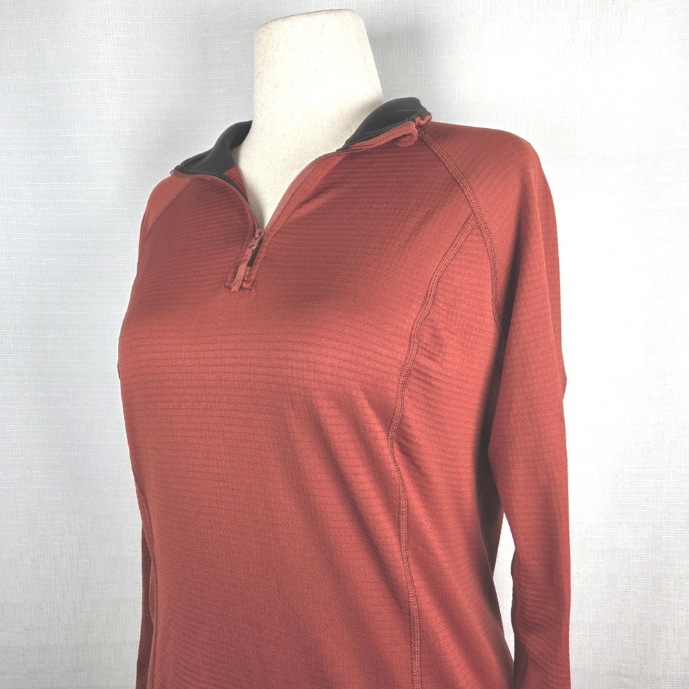5.11 Tactical‎ Long Sleeve Quarter Zip Pullover Top Women's L Hiking Activewear